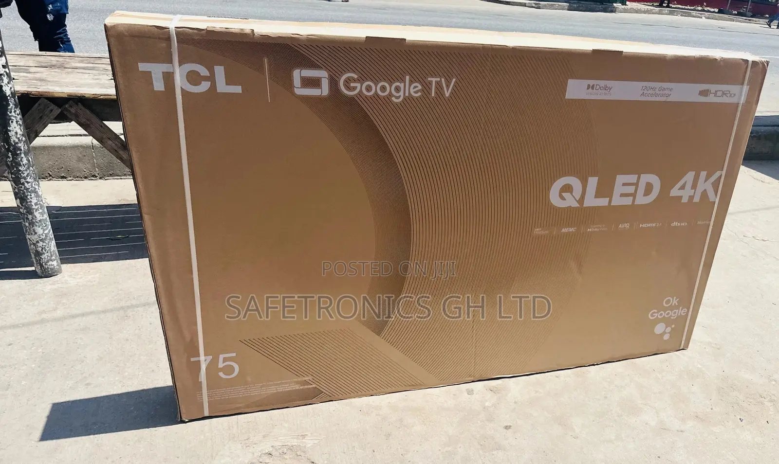QLED Glossy 75 Inches TCL Tv C645 