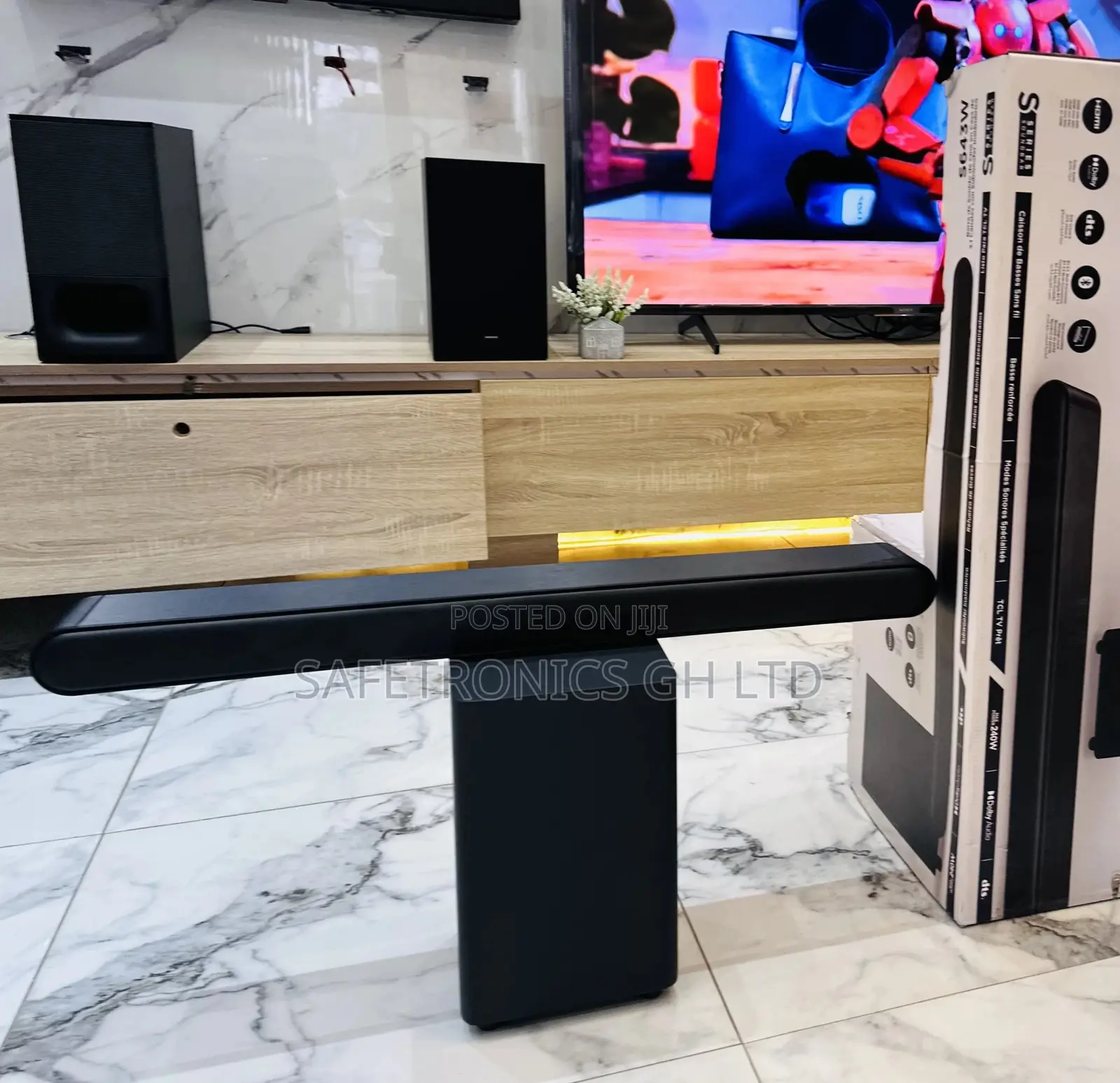 Smart Soundbar Wireless TCL-S643w 3.1 Channel Bluetooth