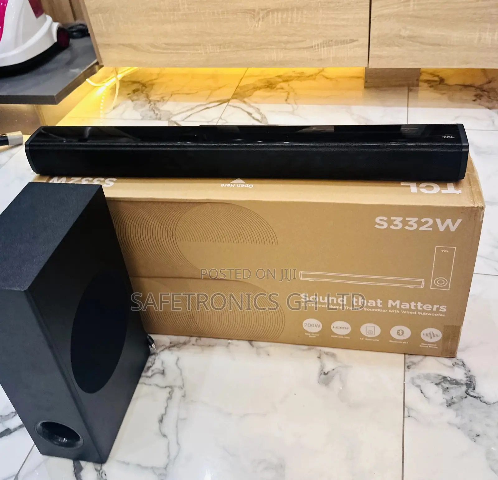 Best Bluetooth TCL-S332w Soundbar Wireless