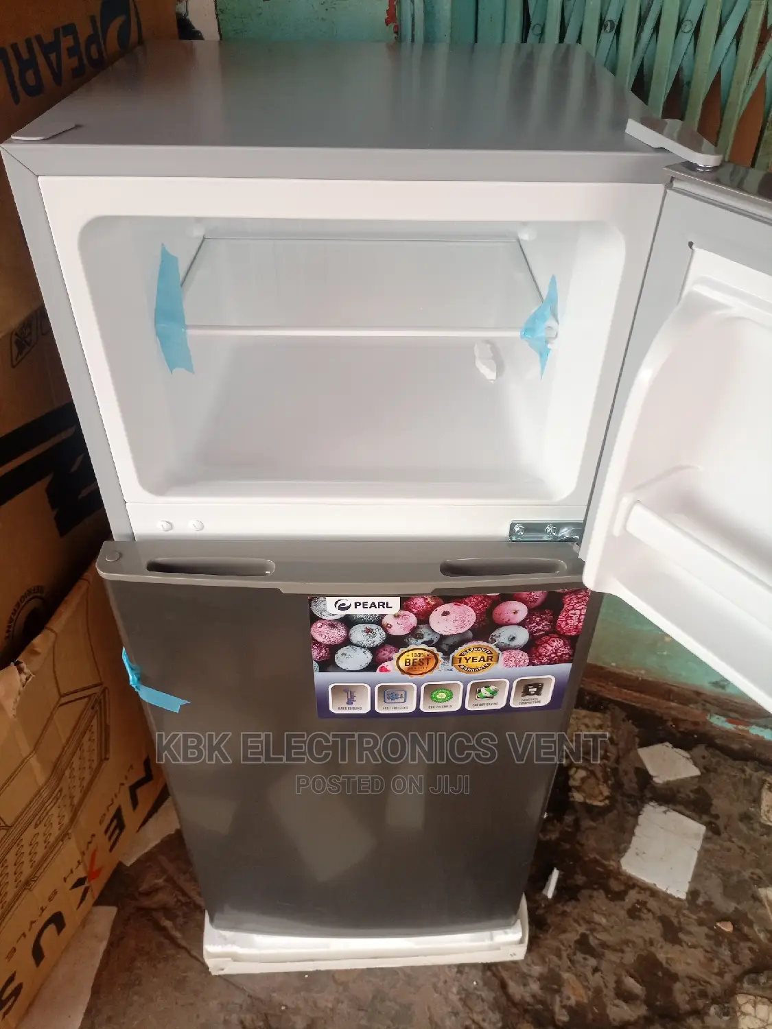 Pearl 130ltr Double Door Refrigerator