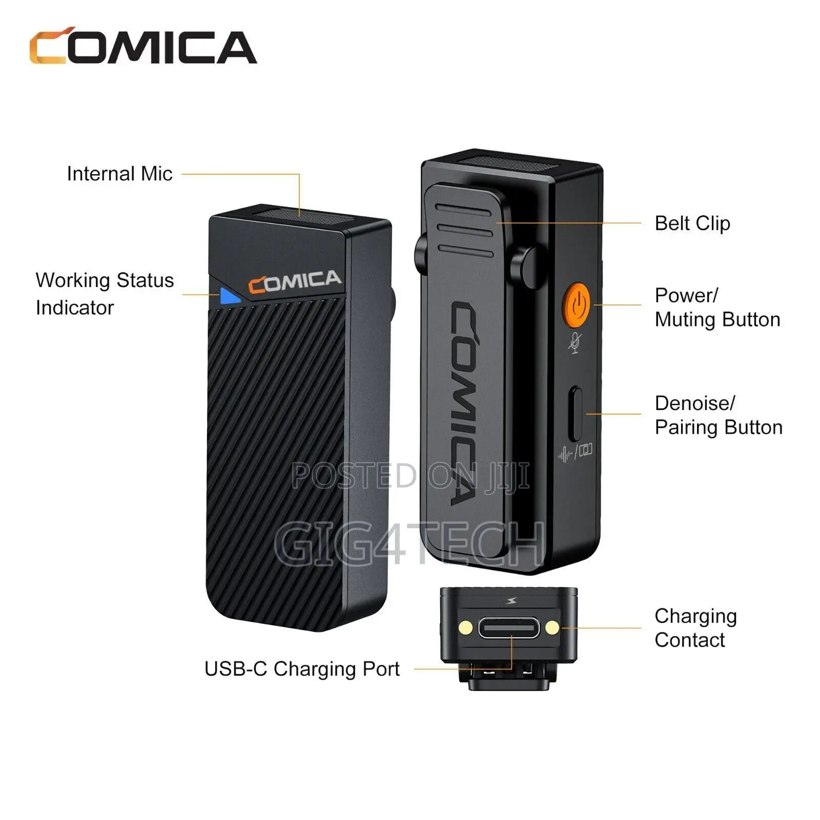 Comica Vimo C (C3) Wireless Microphone