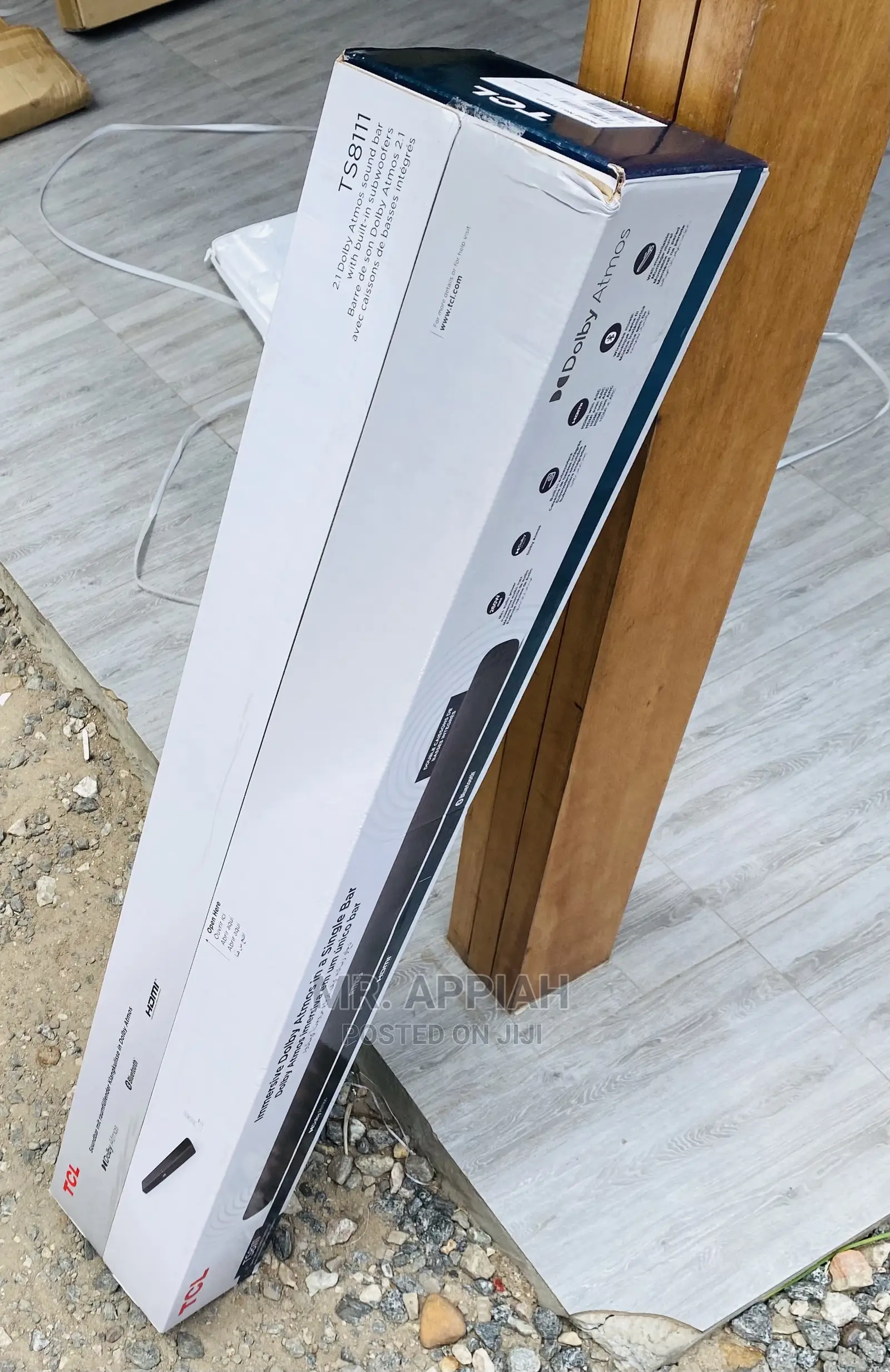 Reliable and Affordable TCL 2.1ch TS8111 Sound Bar(Black).