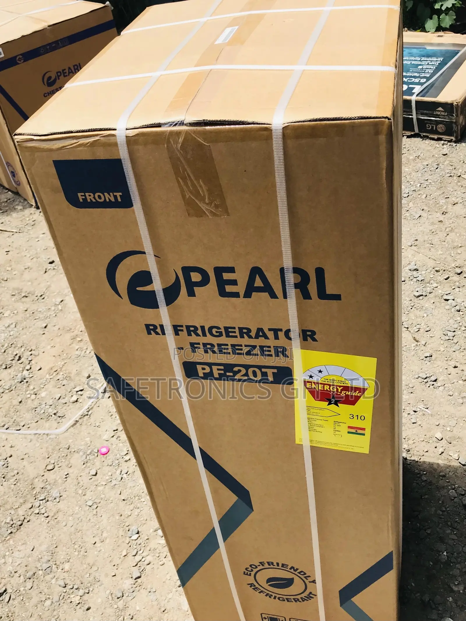 New Pearl Pf-20t Doubledoor Topfreezer Adjustable Fridge