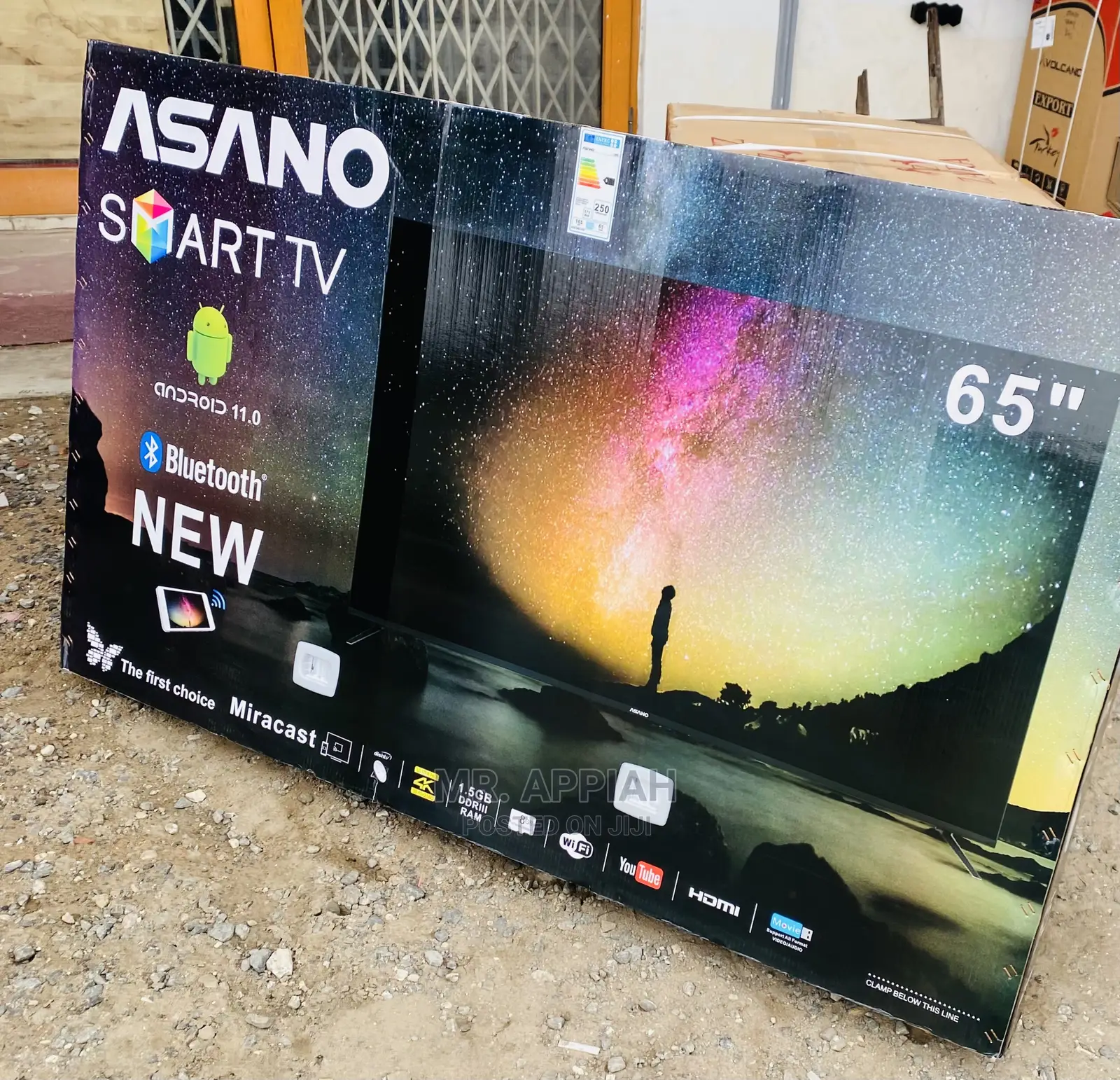 Latest and Affordable Asano 65 Inch Uhd Bluetooth Tv(Black)