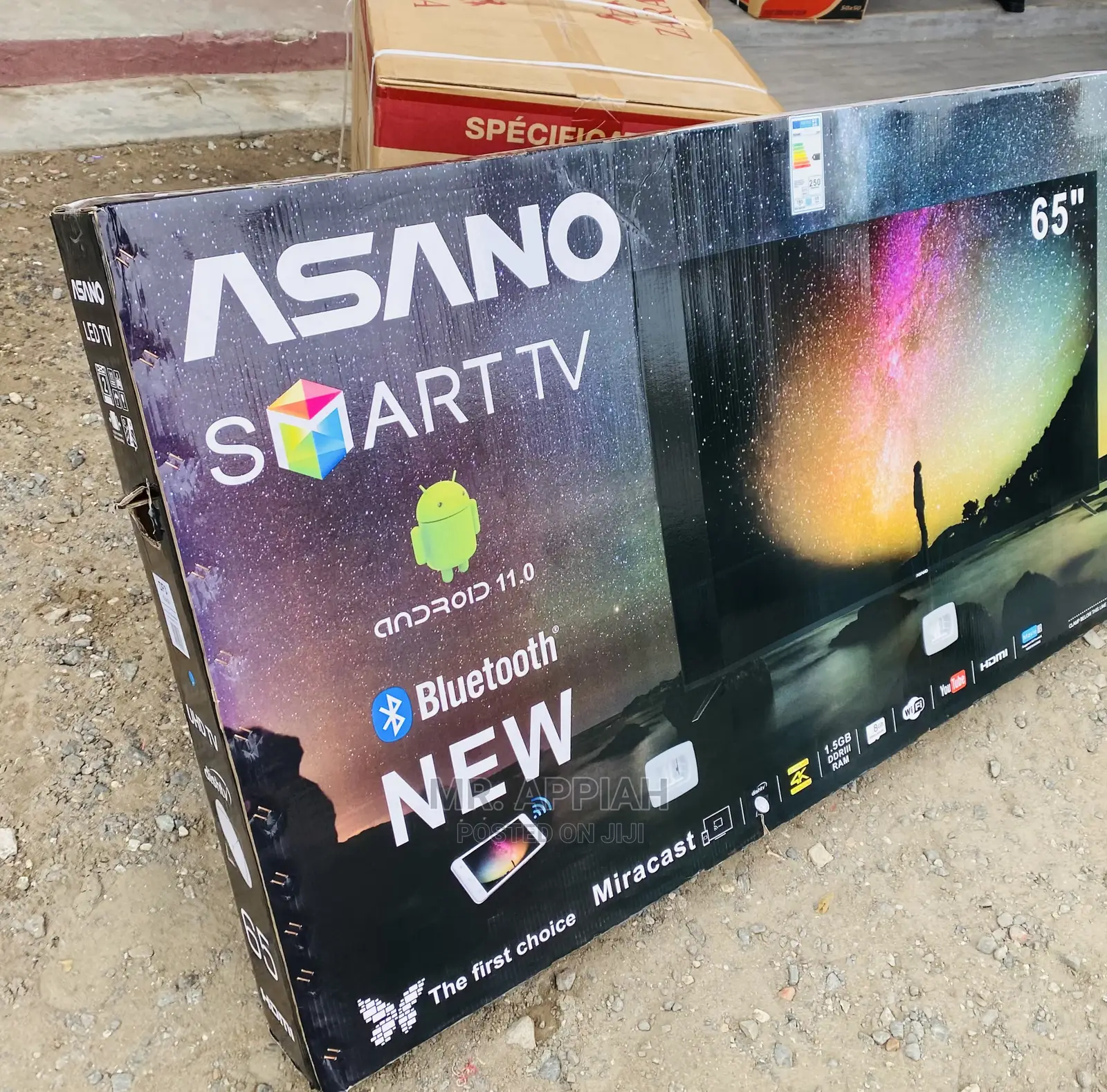 Latest and Affordable Asano 65 Inch Uhd Bluetooth Tv(Black)