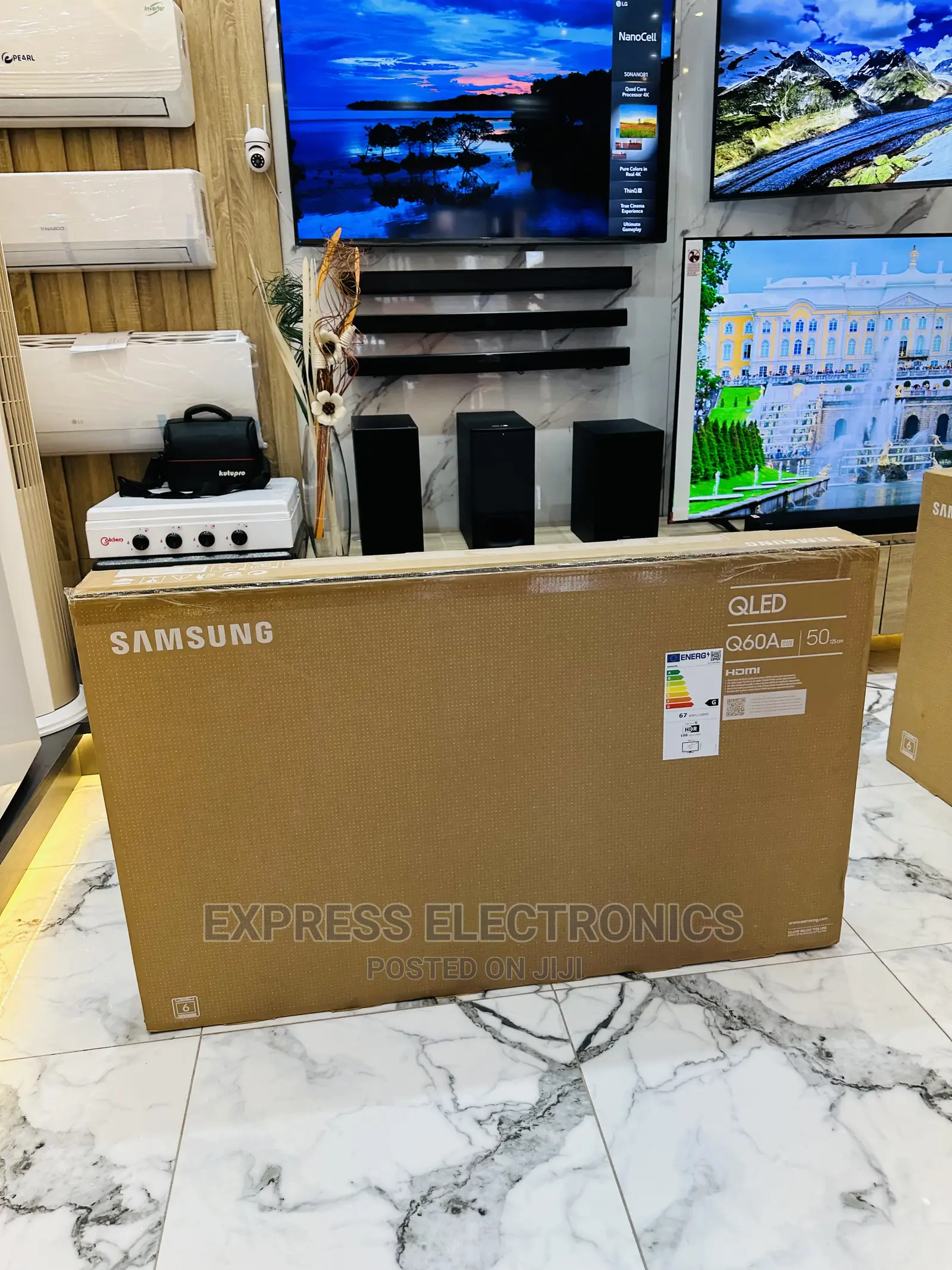 A New Slim Design 50Q60A (QLED )Samsung Tv