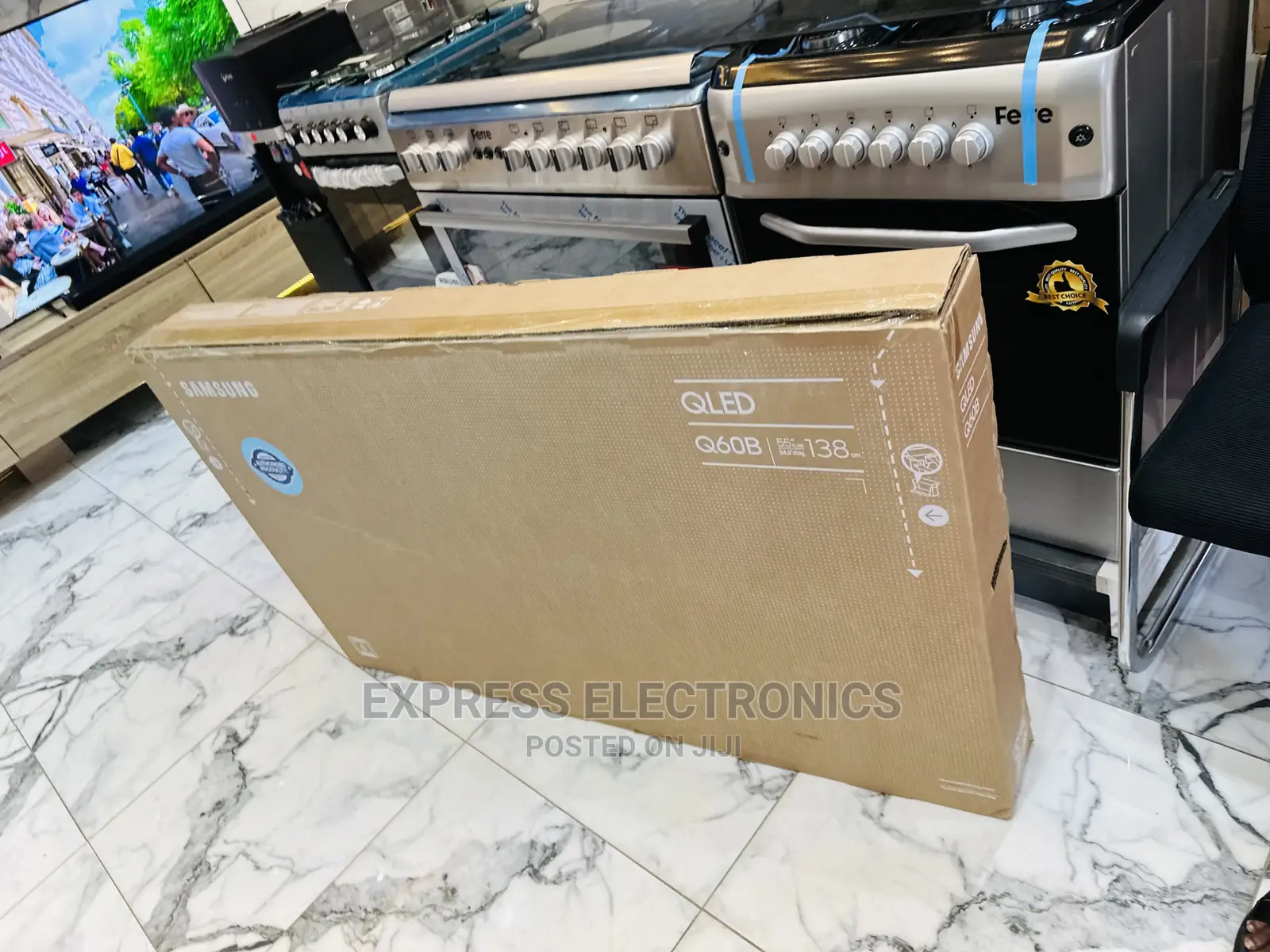 Samsung a New Slim Screen 55QN90B (QLED ) Tv