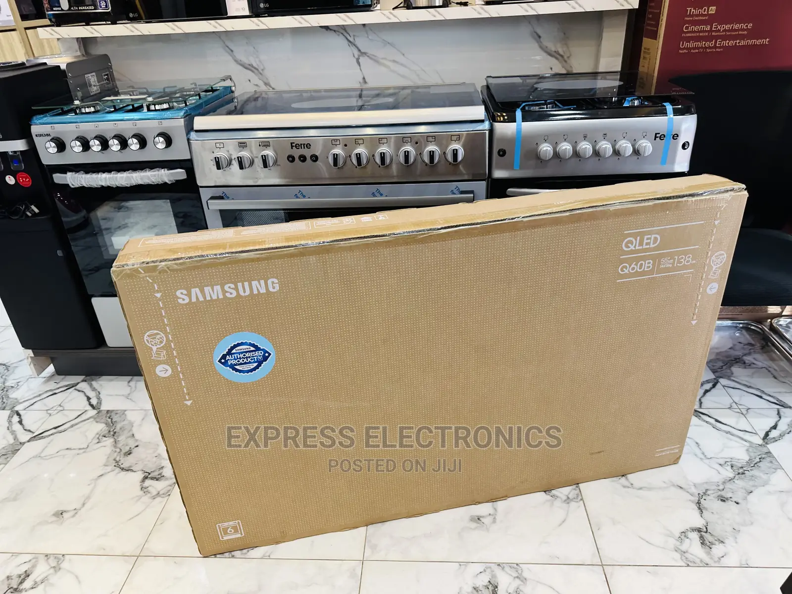 Samsung a New Slim Screen 55QN90B (QLED ) Tv