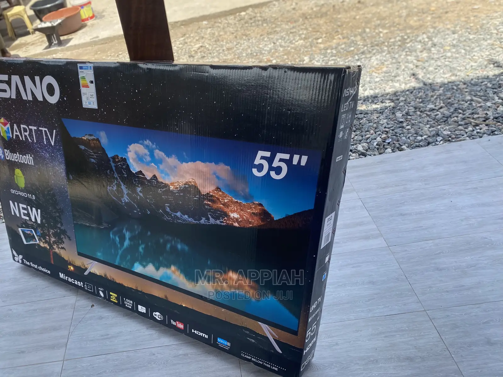 Classic Asano 55 Inch Uhd Smart Bluetooth Tv