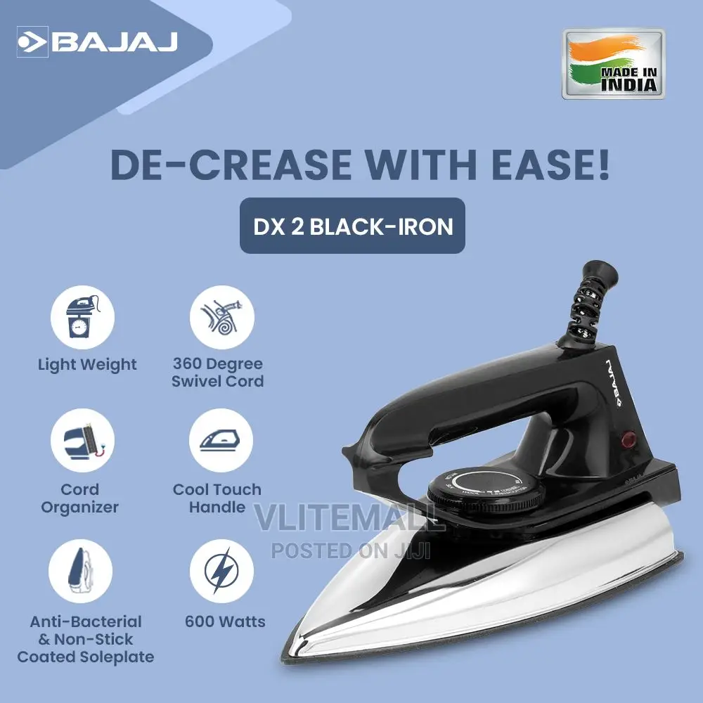 Bajaj DX-2 600W Dry Iron