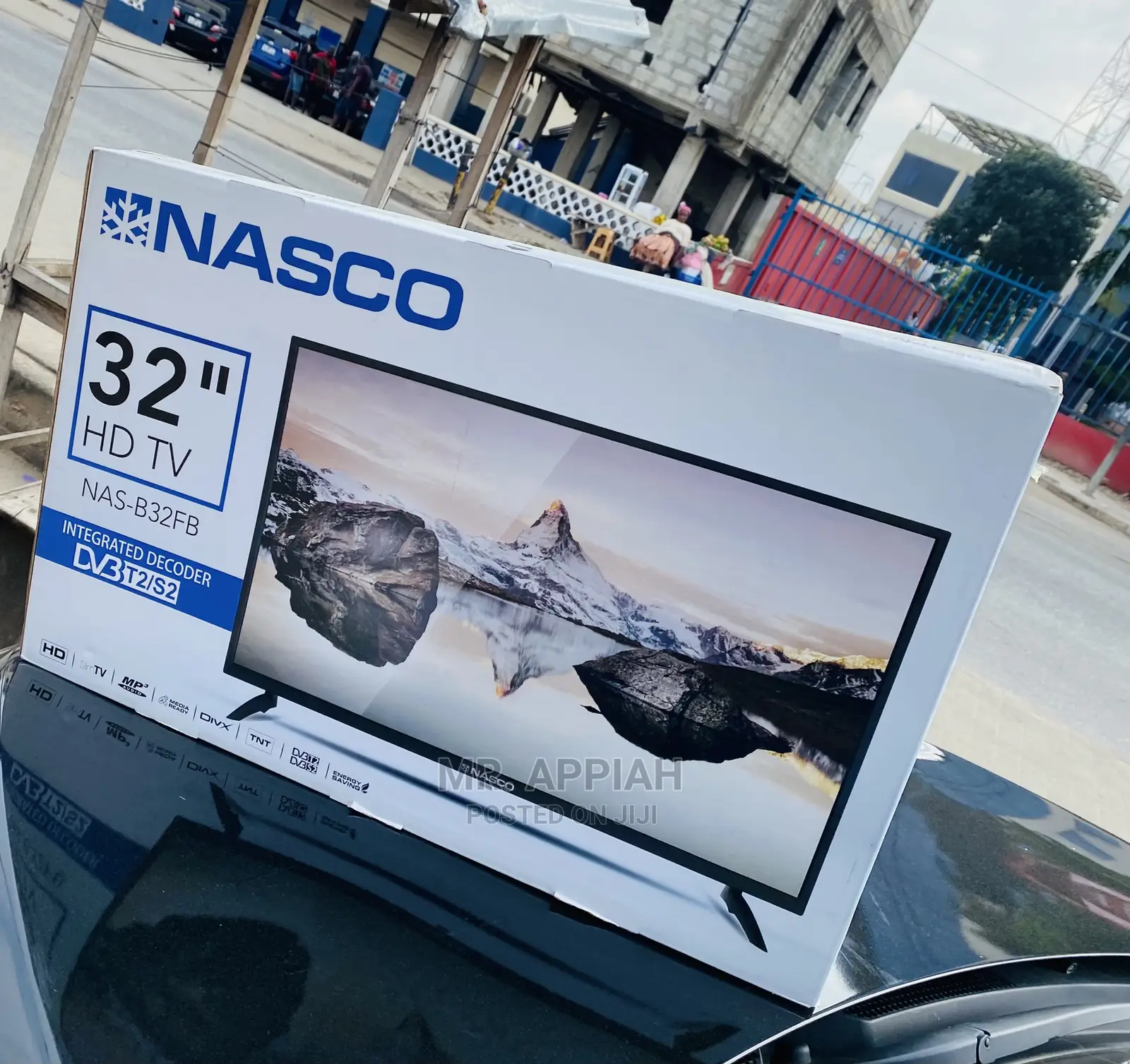 Classic Nasco 32 Inch Digital Satelite Tv(Black)