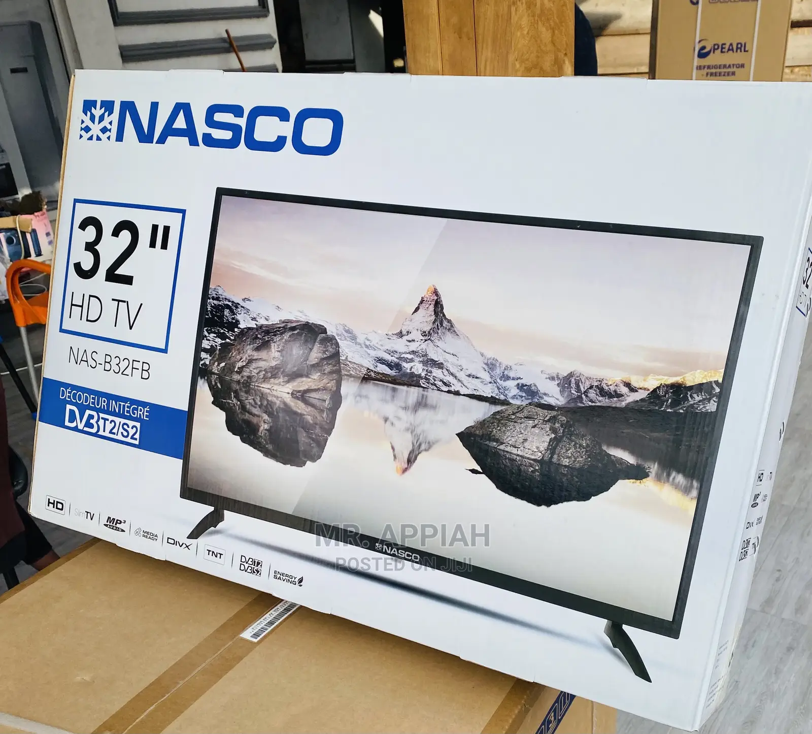 Classic Nasco 32 Inch Digital Satelite Tv(Black)