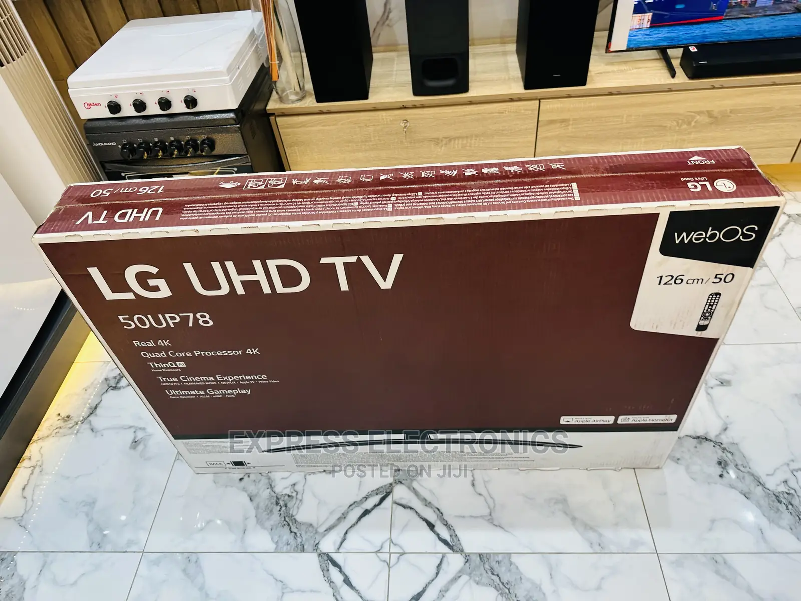 A New Slim Design LG UHD Smart Glossy 50UP7800