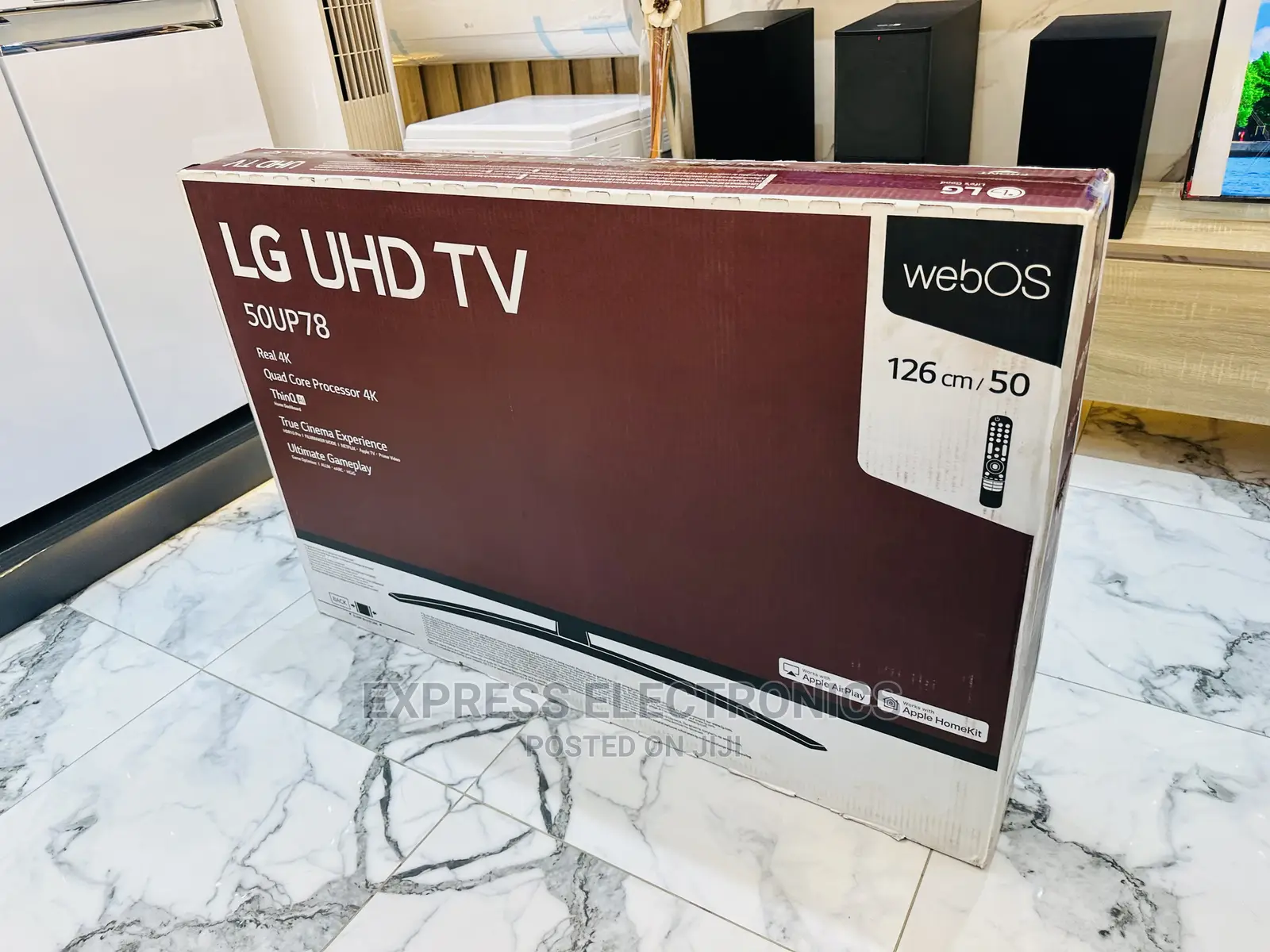 A New Slim Design LG UHD Smart Glossy 50UP7800