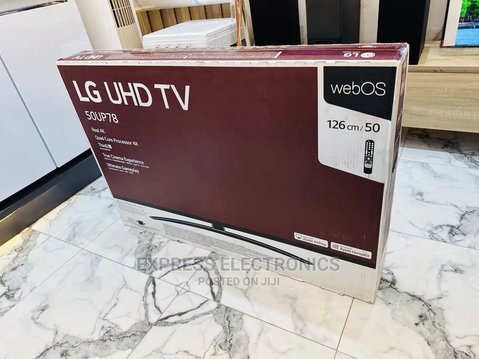 A New Slim Design LG UHD Smart Glossy 50UP7800