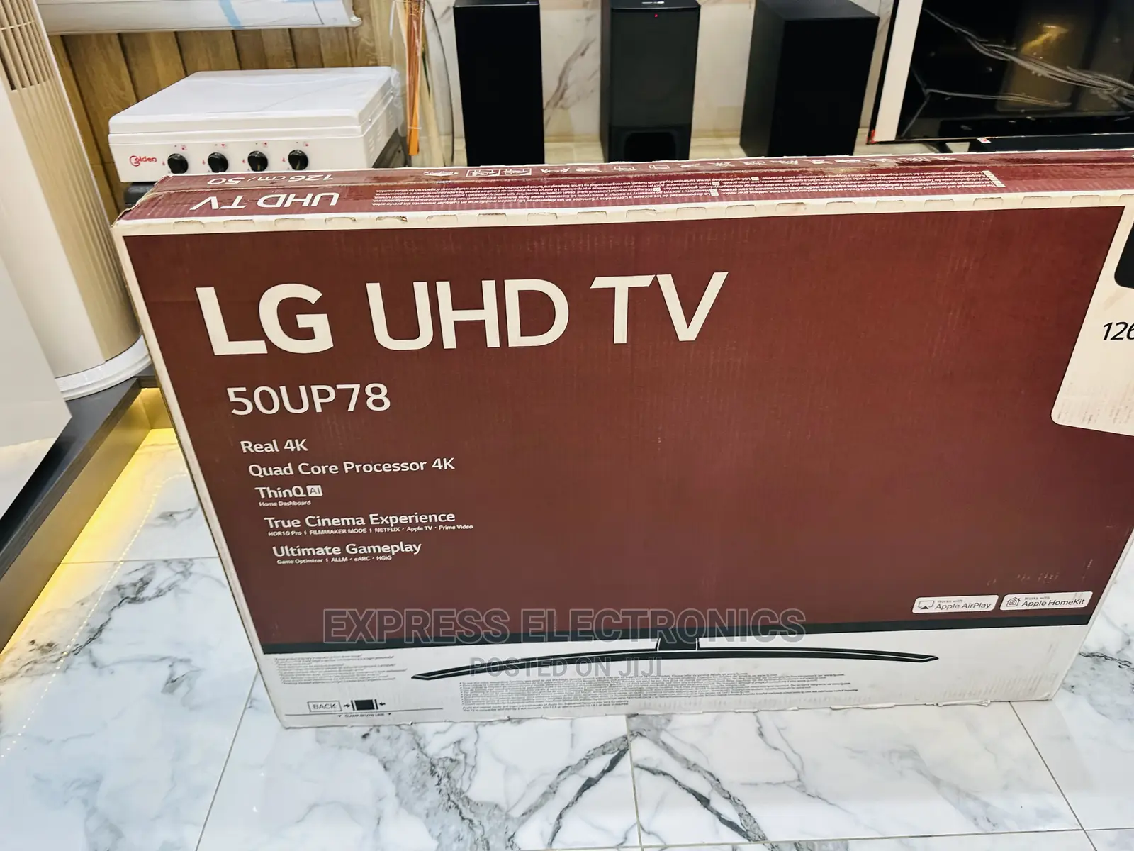 A New Slim Design LG UHD Smart Glossy 50UP7800