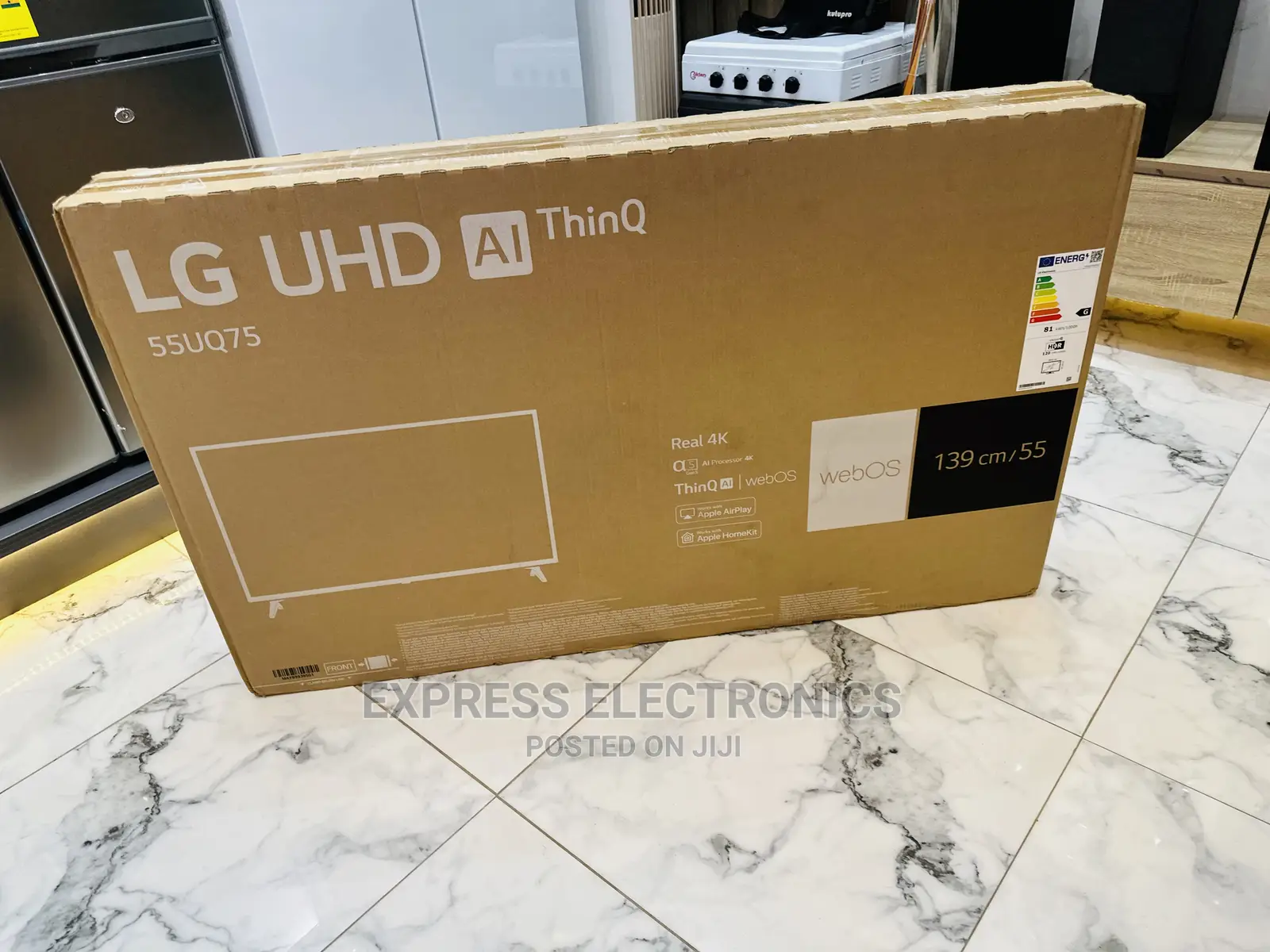 A New Sleek Slim LG Tv UHD Smart 55UQ75003