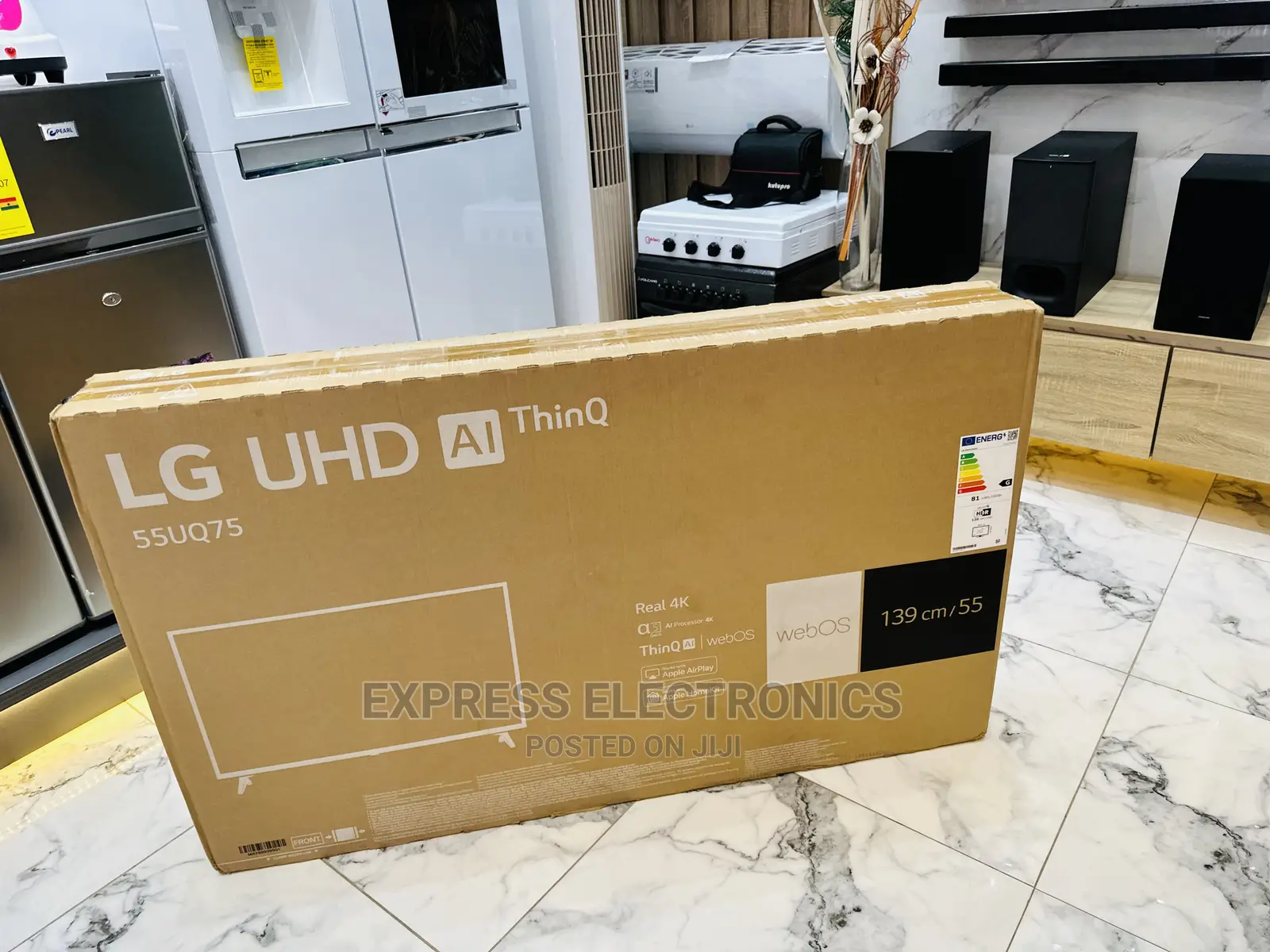 A New Sleek Slim LG Tv UHD Smart 55UQ75003