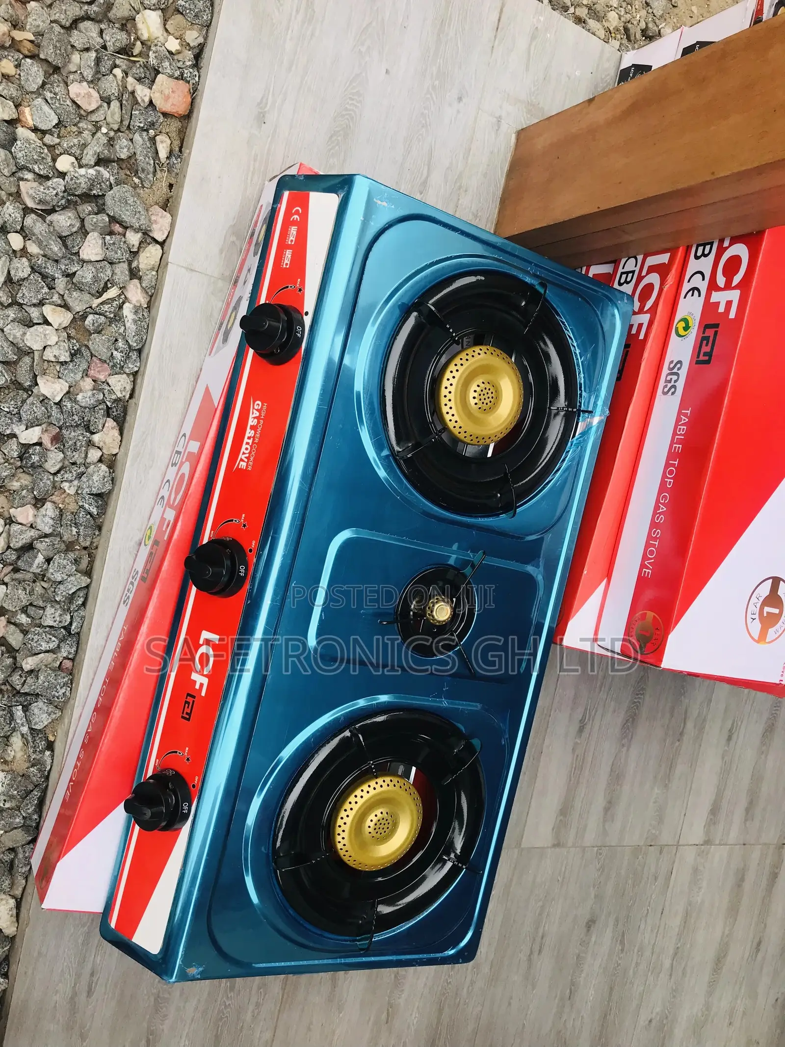 Affordable LCF 2B Burner Stove Steel Gas