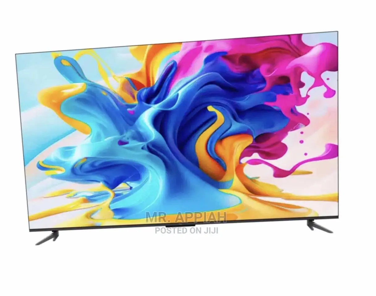 Classic TCL 50C645 50inch QLED Smart Google Tv(Black)