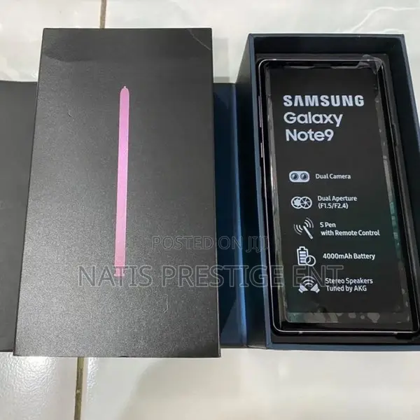 New Samsung Galaxy Note 9 128 GB Black
