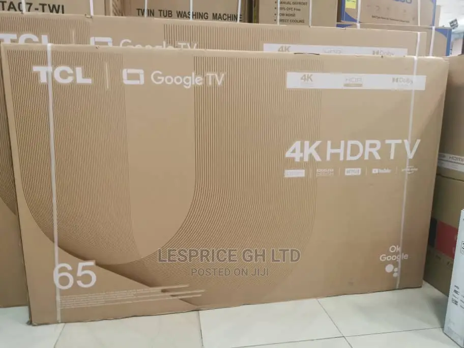TCL 65” Android Smat Tv