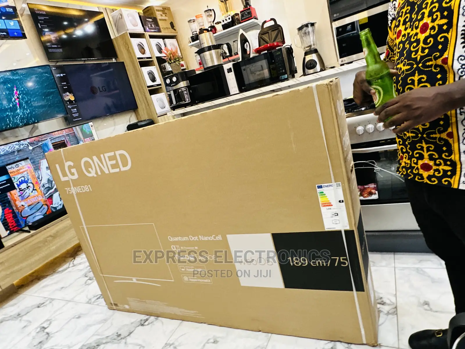 A New Sleek Slim 75QNED813 LG Tv  UHD Smart Tv