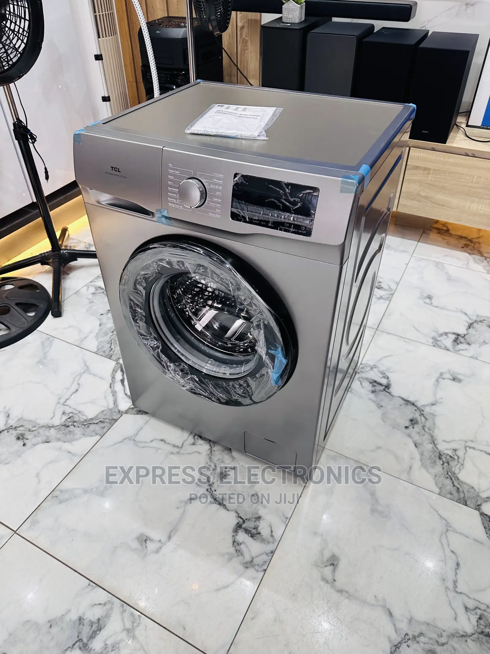 Original New P609fl 9kg Front Load Washing Machine TCL