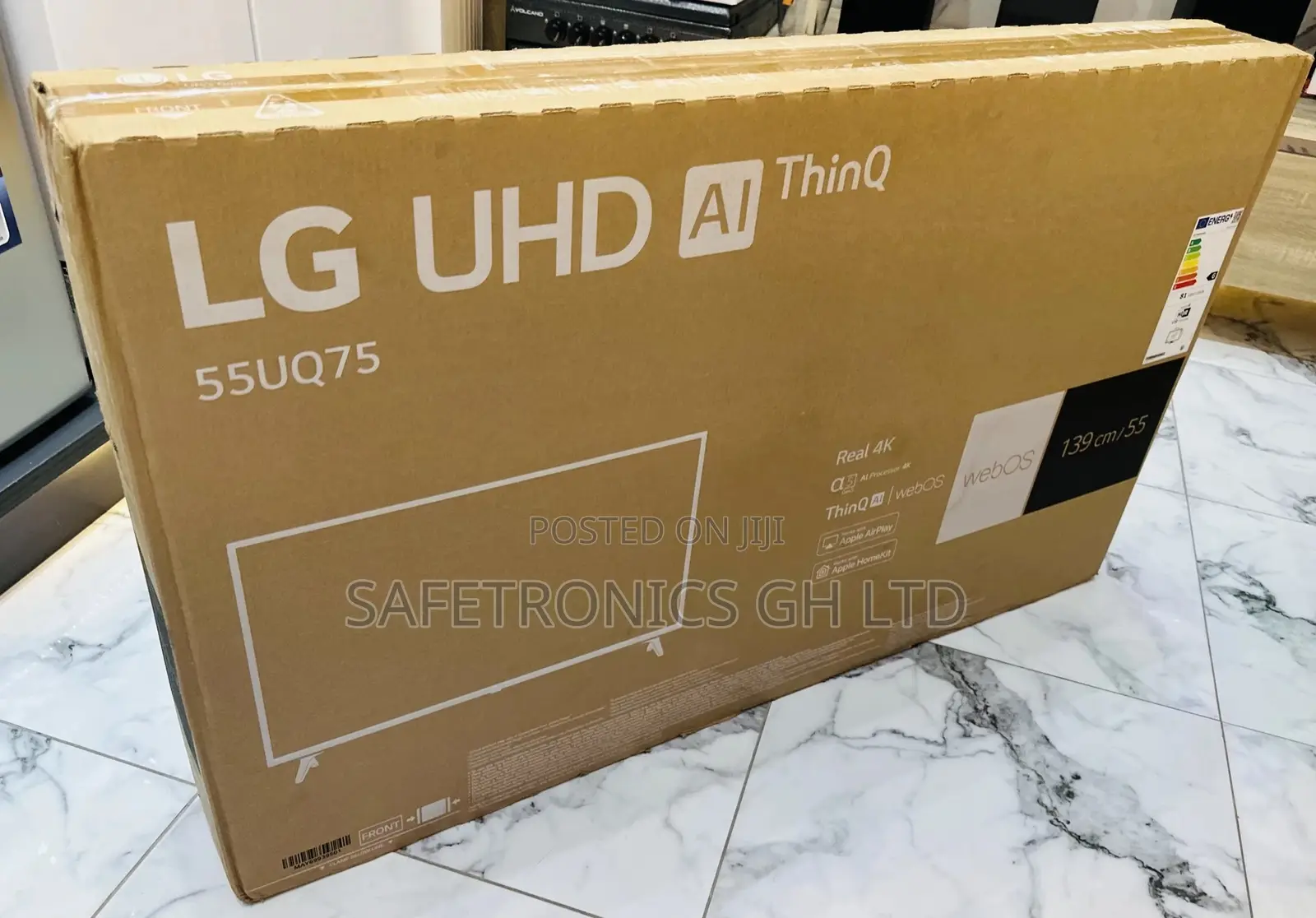 Affordable LG UQ75 55 Inches Glossy LED Tv