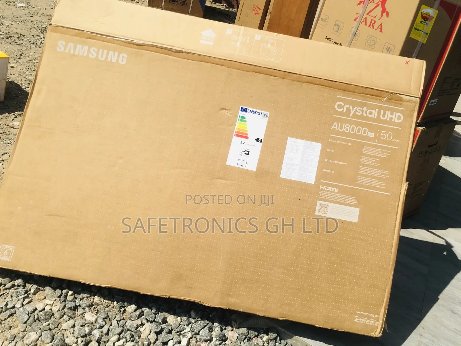  LED Glossy Samsung UHD 50 Inches AU80 Smart Tv