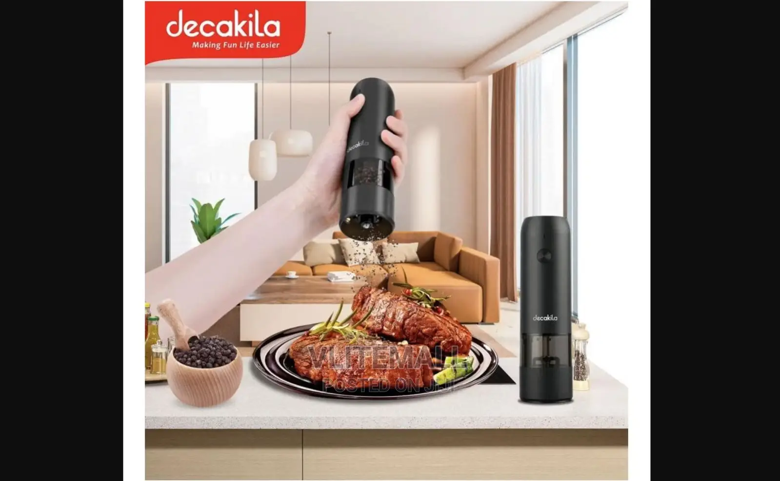 Decakila Electric Pepper Grinder( KMTT023B)