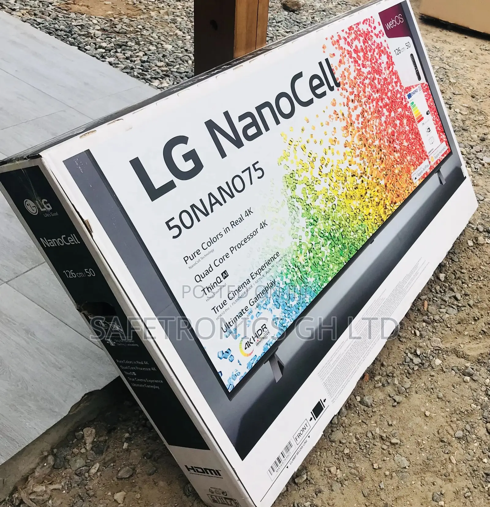 Nano75 LG 50 Inches Glossy LED UHD Smart Tv