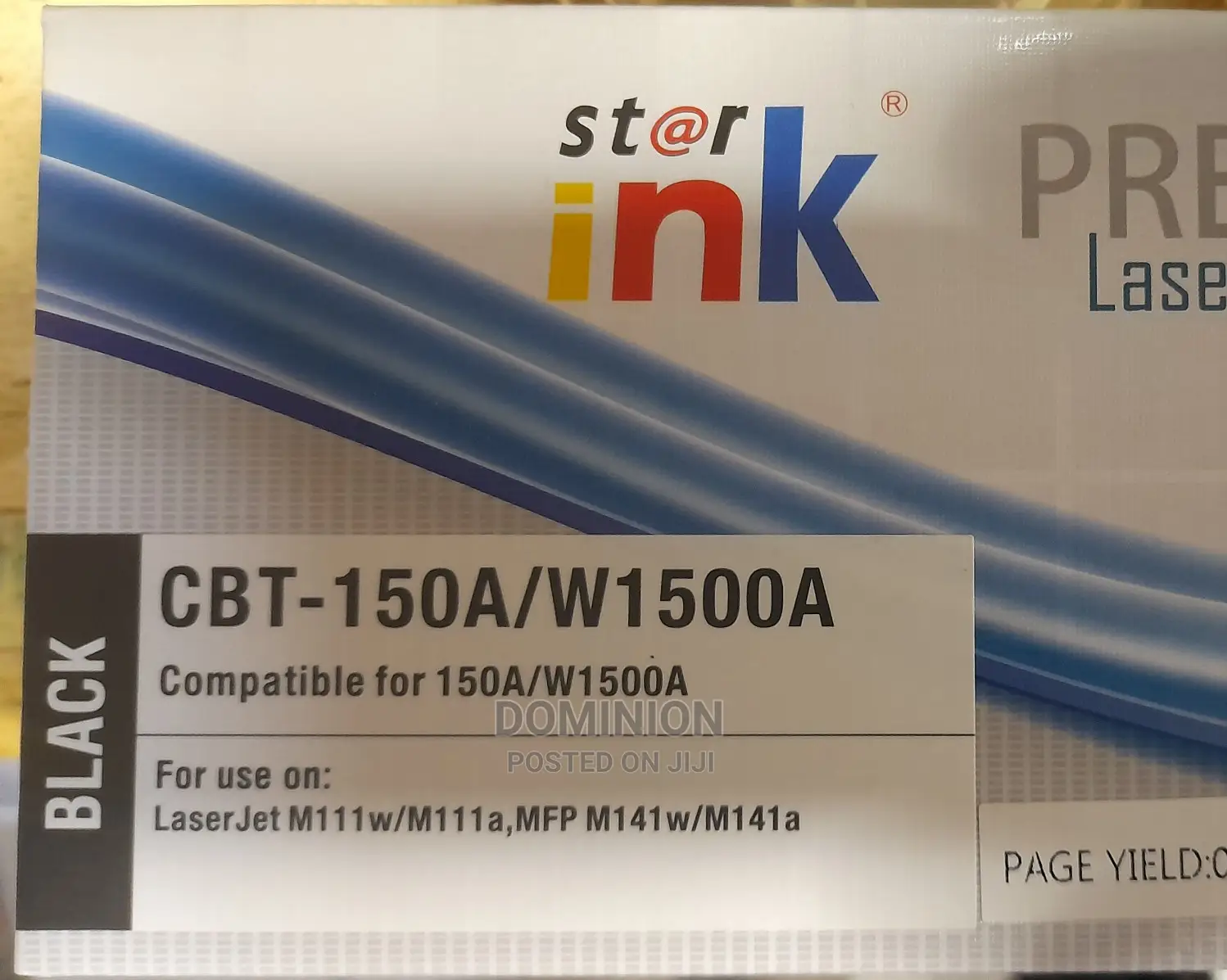 Star Ink 141A(W1410A),142A(W1420A),150A(W1500A) Black Toner