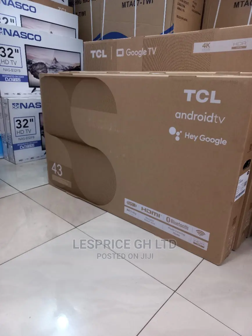 TCL 43” Android Smart HDRTV