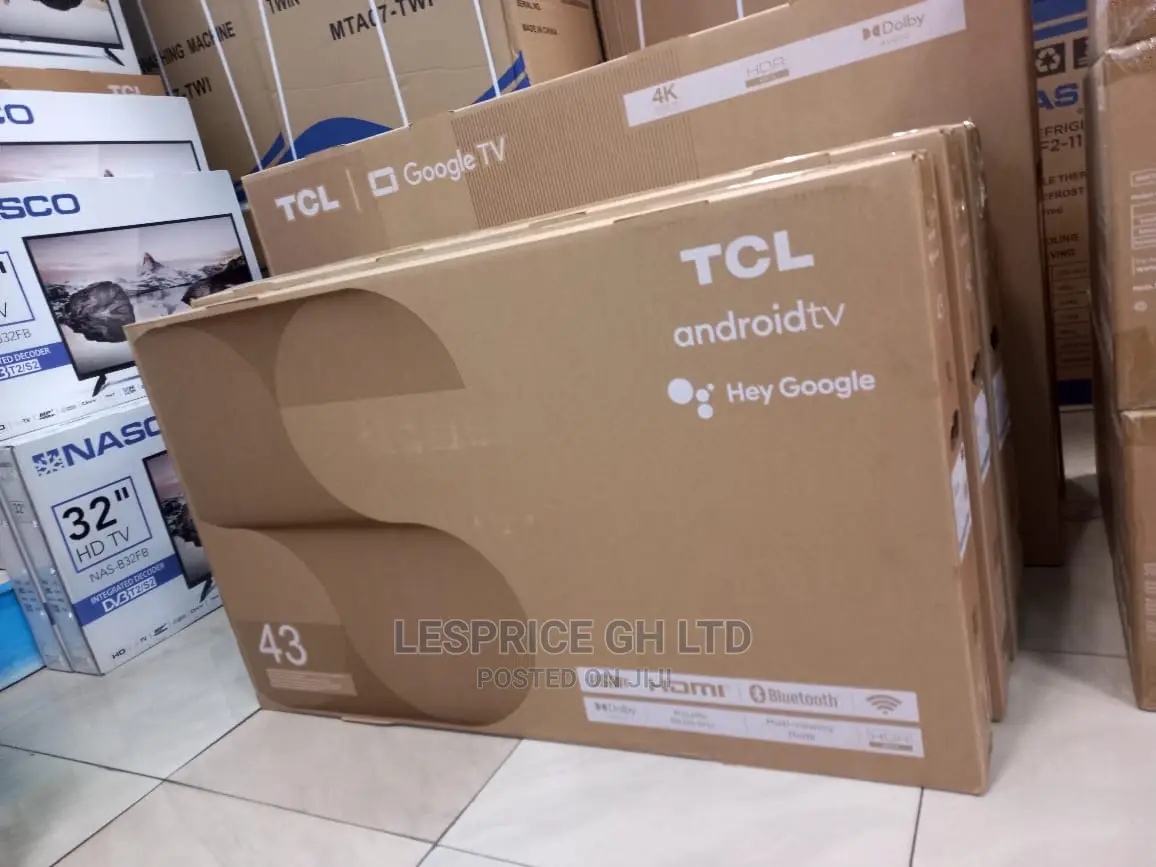TCL 43” Android Smart HDRTV