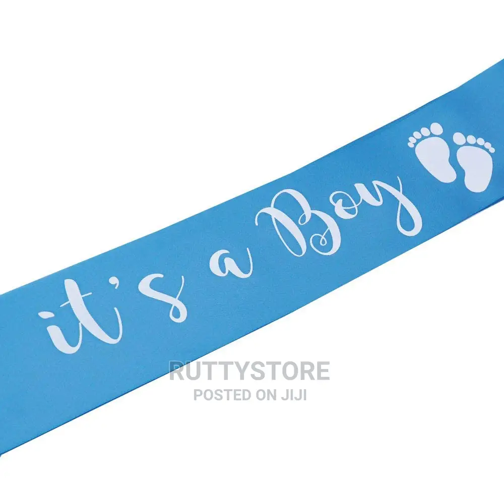 It's A Girl / Boy Sash / Mom To Be / Welcome