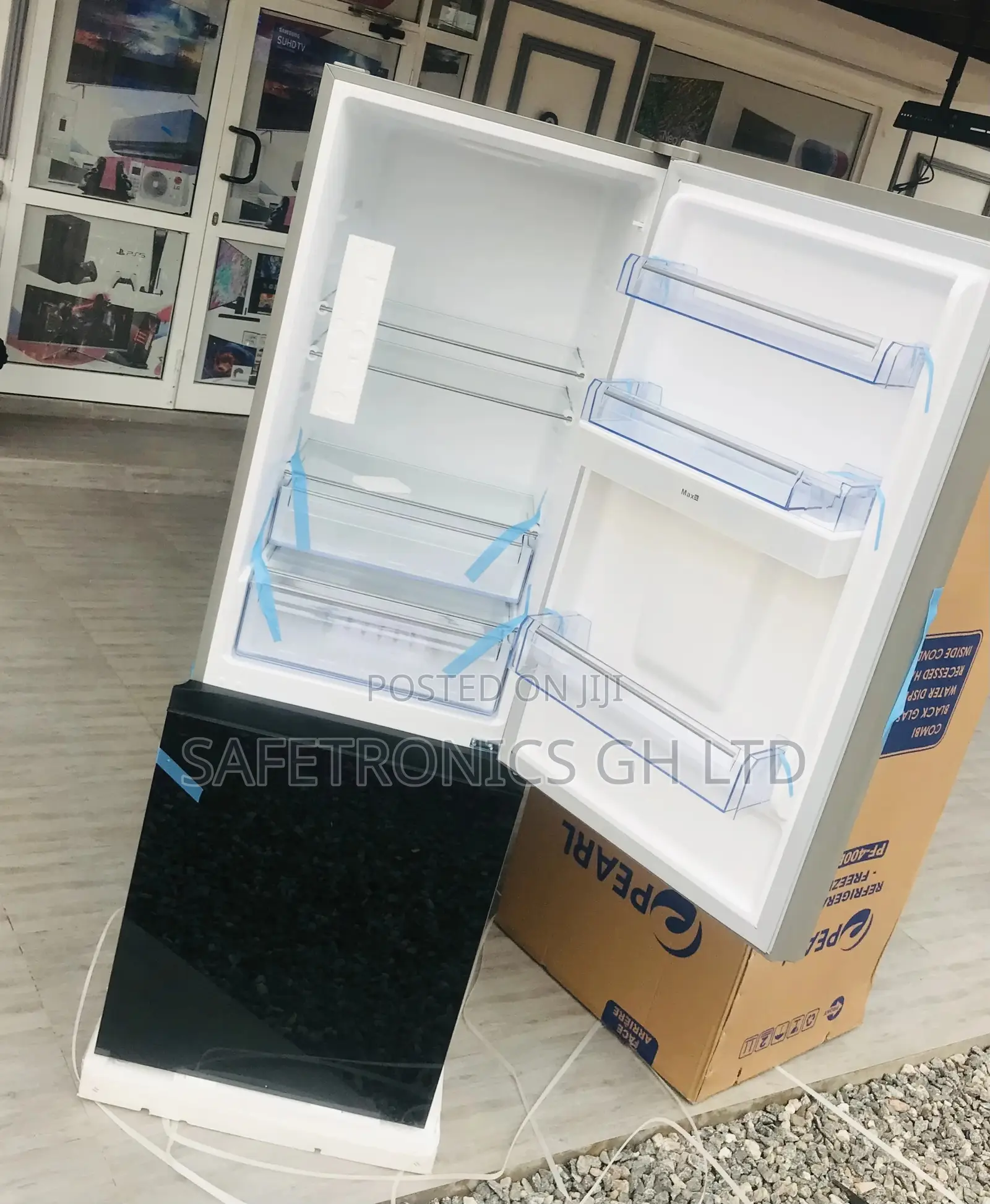 Neat PF-400BG Bottomfreezer Pearl Doubledoor Fridge 309L