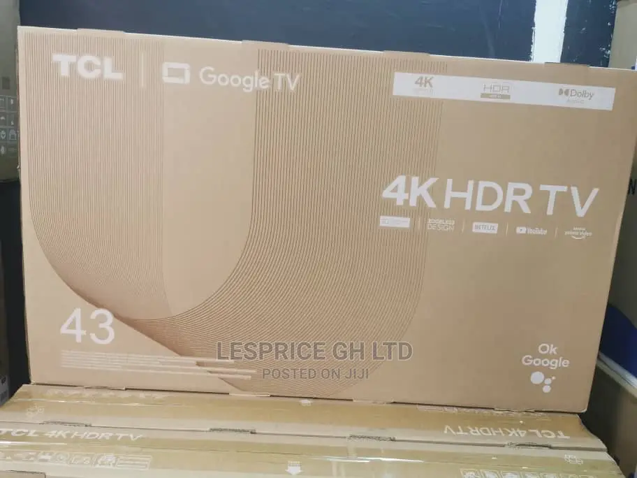 TCL 43” Android Bluetooth Channel TV