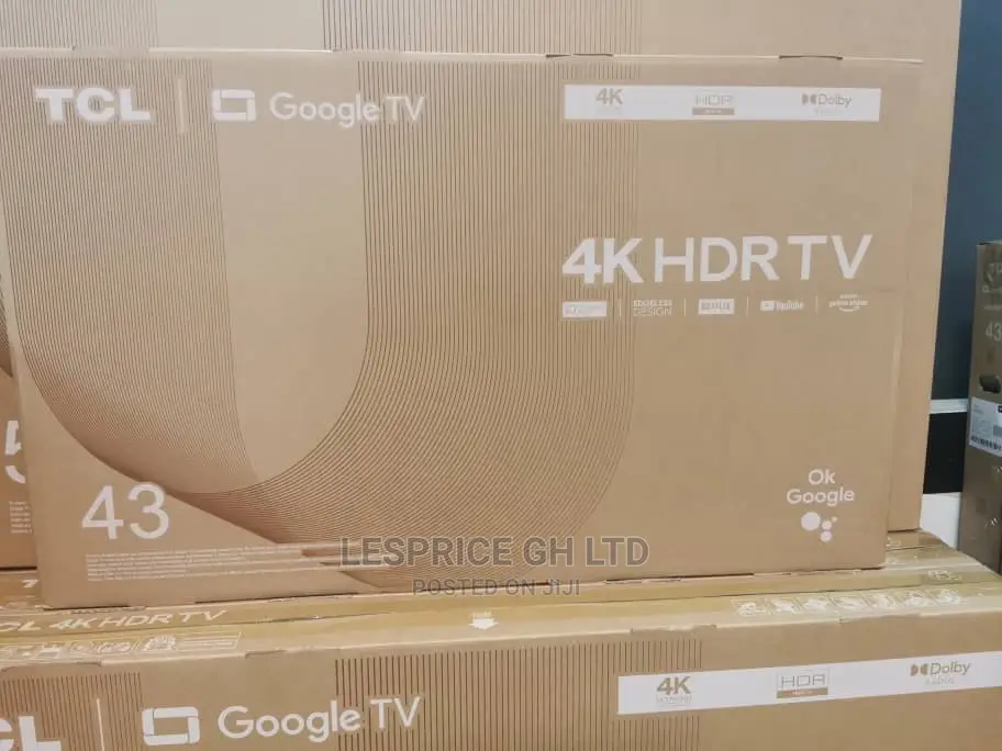 Enjoy the Luxury Brand New TCL 43” Android TV