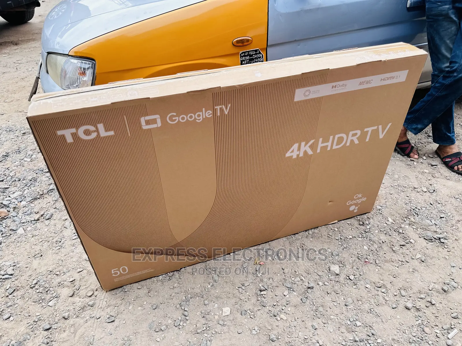 Exclusive Design UHD Android Smart TCL 50P635 TV