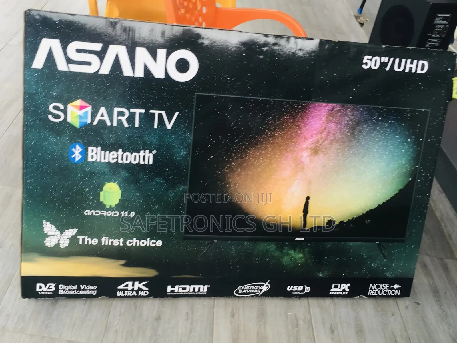 Designed Asano 50 Inches Glossy Smart LED UHD Tv