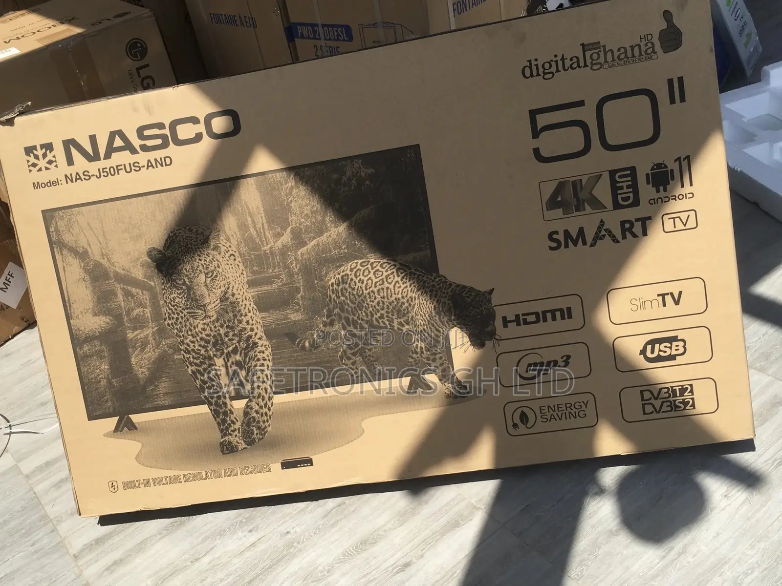 Smart Nasco 50 Inches Glossy LED Available Tv