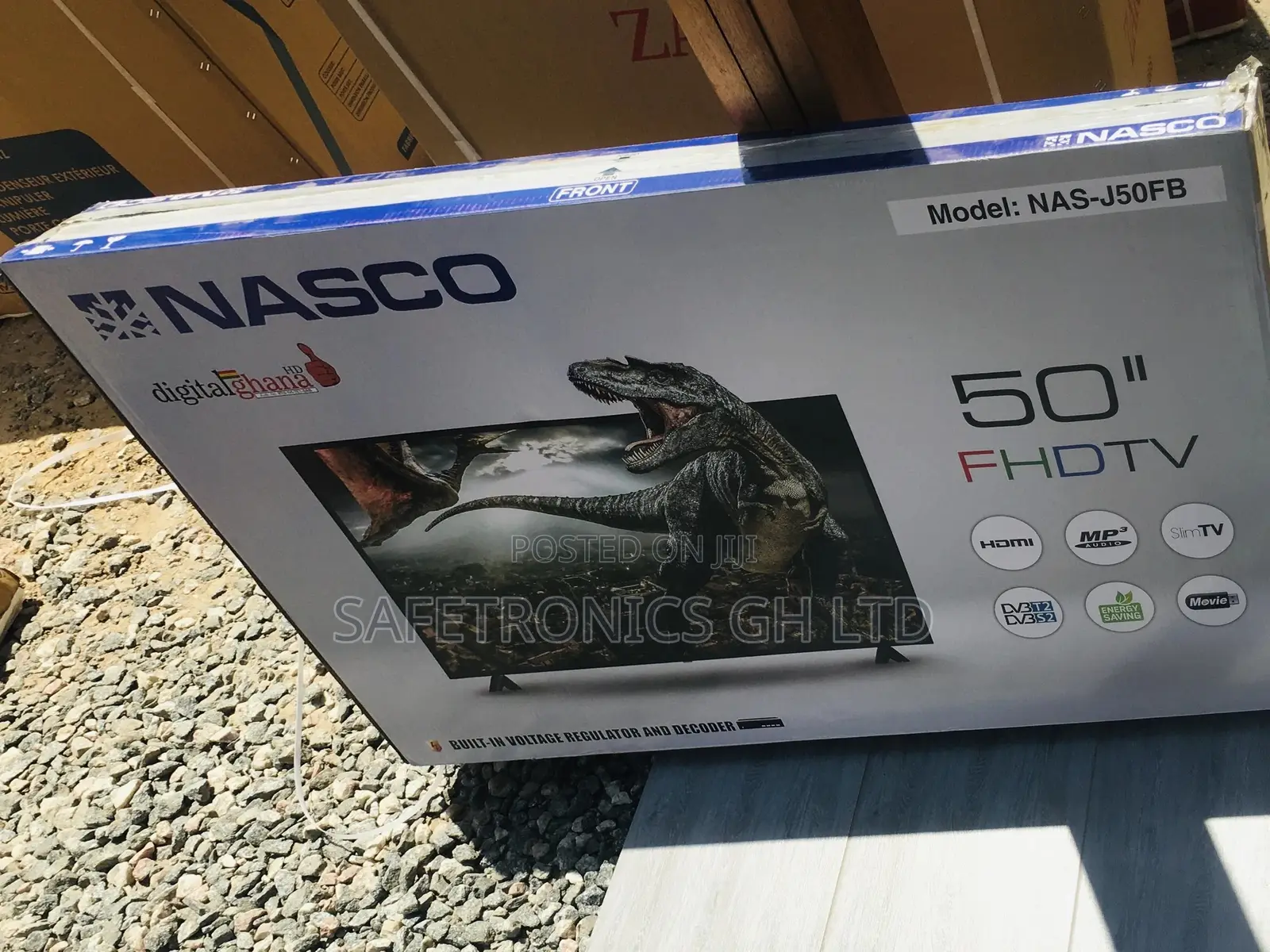 Digital Satellite 50 Inches Glossy LED Nasco Tv 