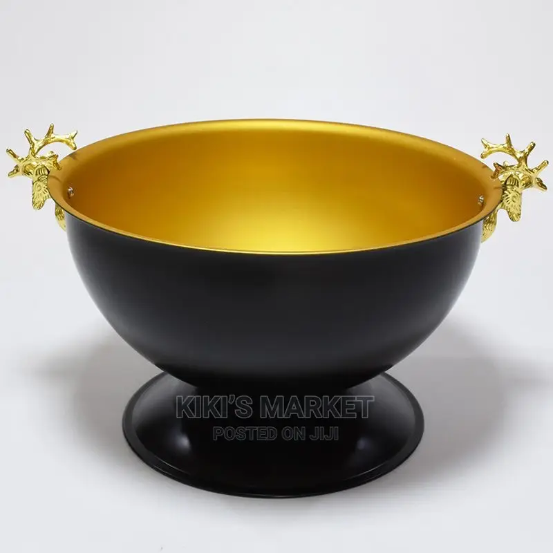 Champagne Bucket Available in Silver,Gold Black/Gold
