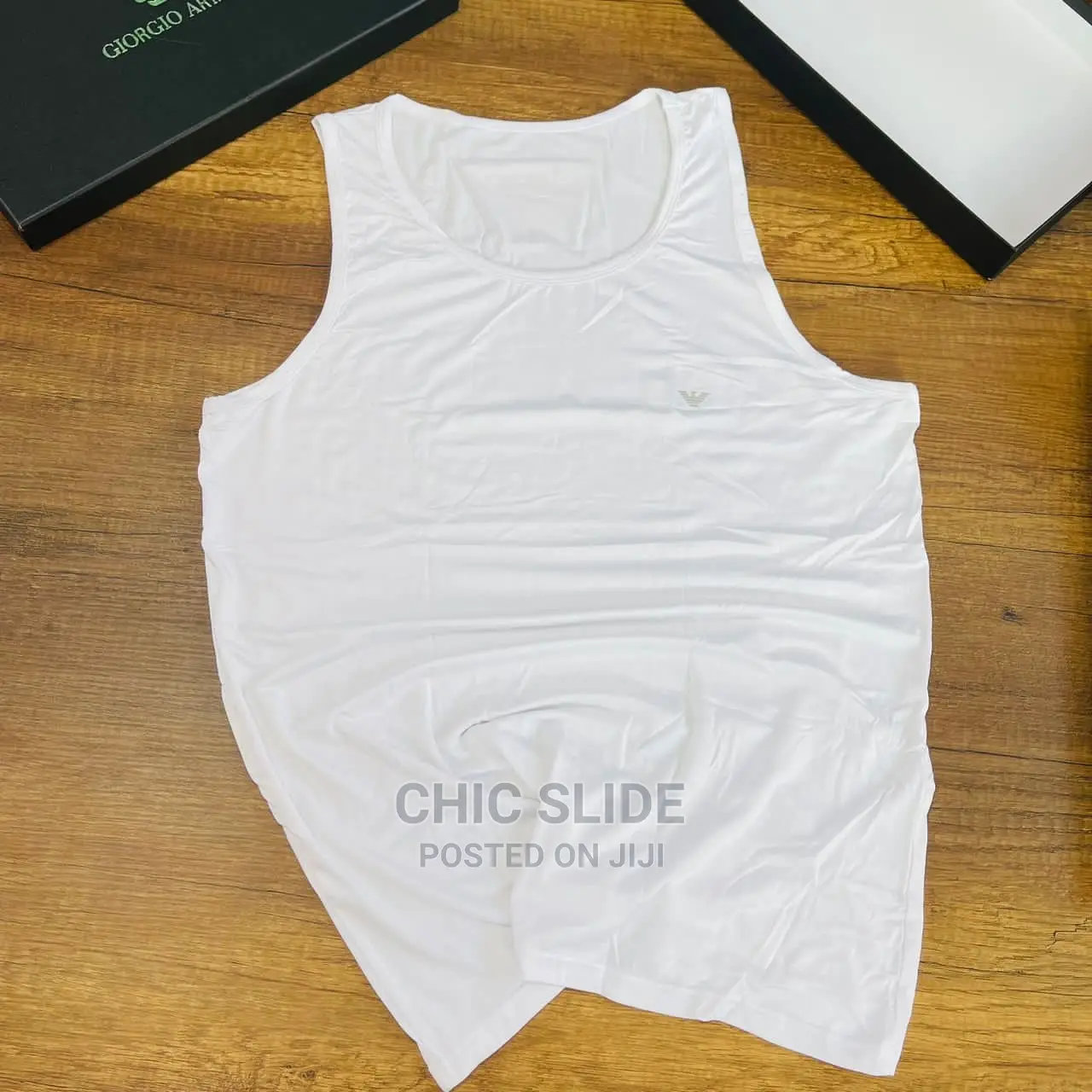 Armani Tank Tops 3 in a Box