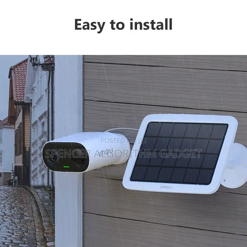 Wireless Stand-Alone Dahua Imou Security Camera + Solar