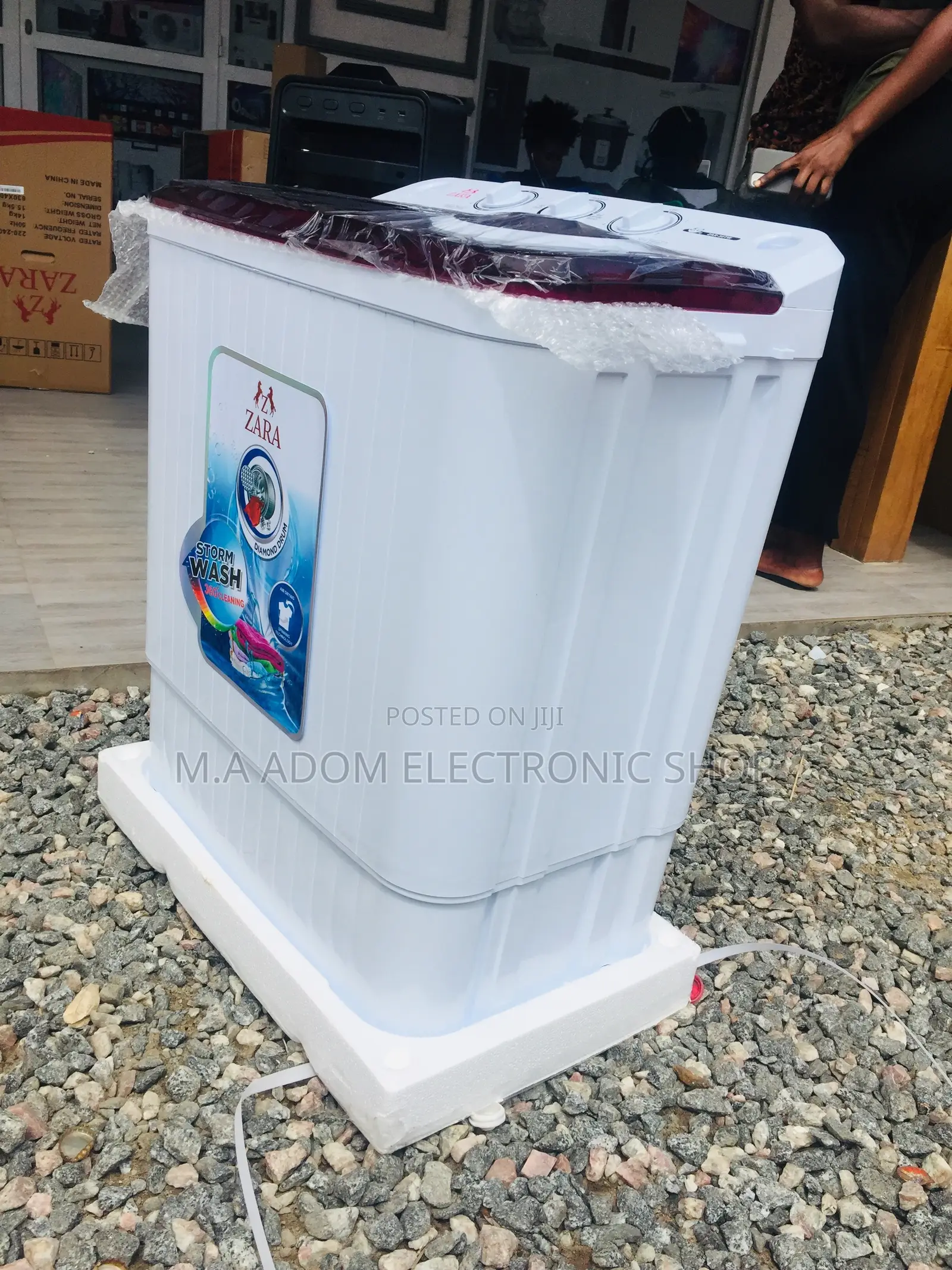 Searched Zara 5kg Top Loading Semi-Automatic Washing Machine