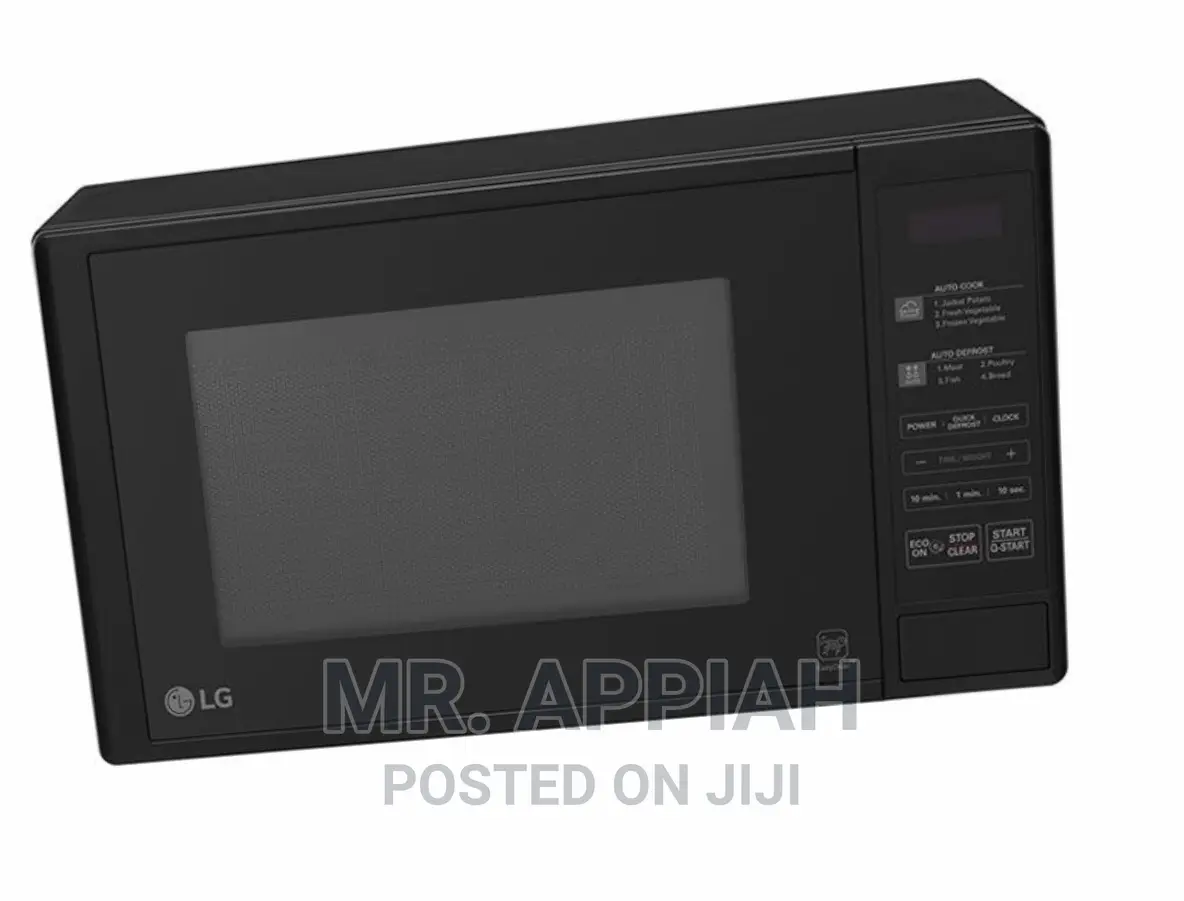 Elegant Black (MS2042DB) LG Solo Microwave Oven 