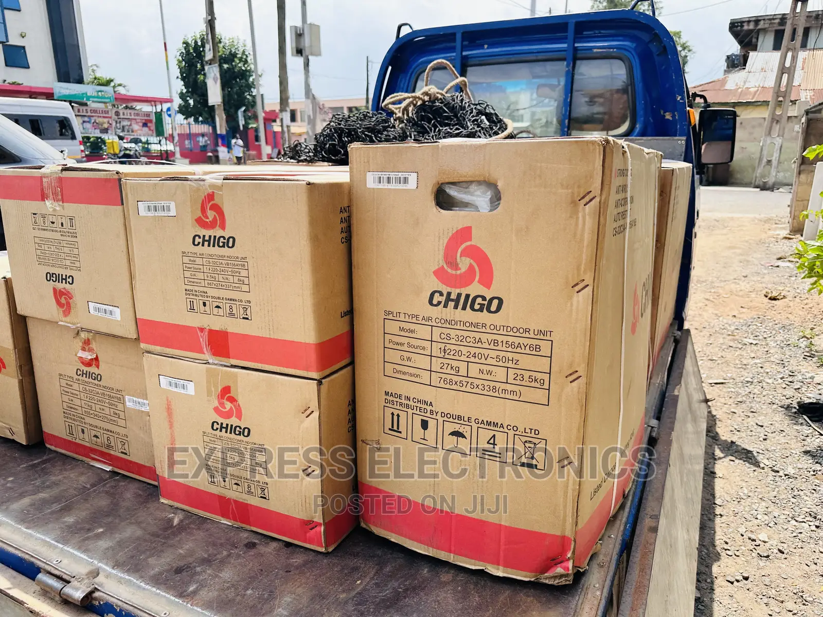 2.0hp Split R410 Gas Chigo AC White Fresh Air Flow