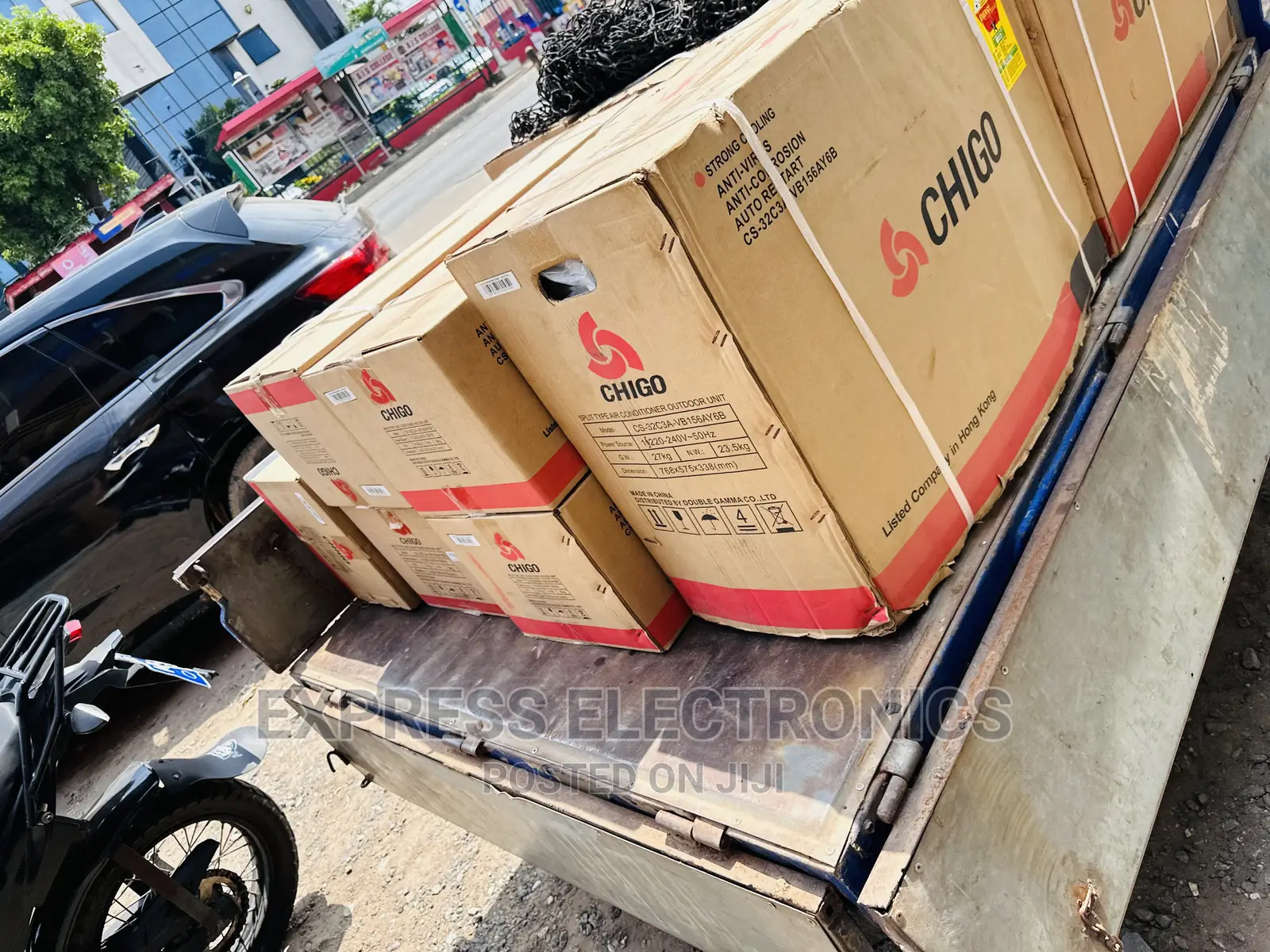 Text Us for Your Chigo AC 3.0hp R410 Gas Split AC White